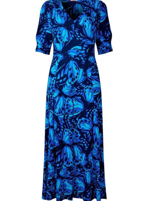 JOE BROWNS Butterfly Floral Knee Jersey Dress 16