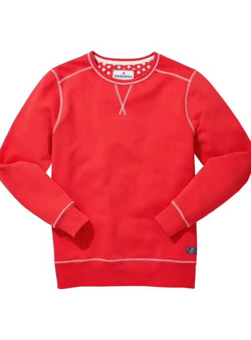 JOE BROWNS Casual Contrast Stitch Sweatshirt M