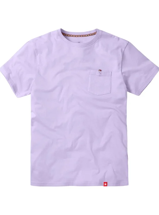 JOE BROWNS Chest Pocket Crew Neck T Shirt Lilac XXL