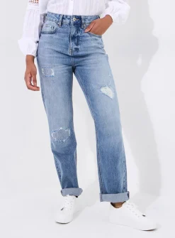 JOE BROWNS Distressed Straight Leg Jeans 18