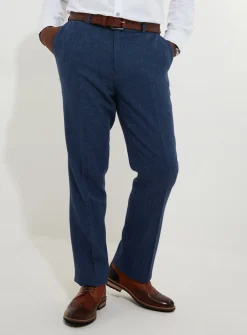 JOE BROWNS Herringbone Straight Leg Tailored Suit Trousers W30 L32