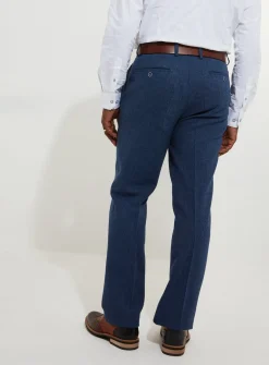 JOE BROWNS Herringbone Straight Leg Tailored Suit Trousers W30 L32