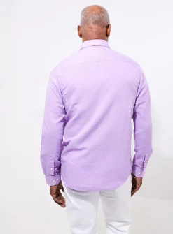 JOE BROWNS Linen Blend Long Sleeve Shirt L