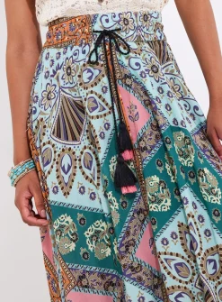 JOE BROWNS Patchwork Midi Skirt 10