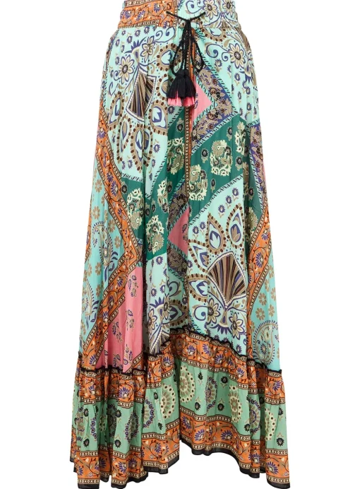 JOE BROWNS Patchwork Midi Skirt 10