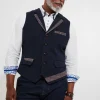 JOE BROWNS Regular Fit Classic Check Wool Blend Waistcoat 38R