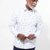 JOE BROWNS Sketchy Bird Print Shirt L
