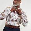 JOE BROWNS Smart Paisley Floral Long Sleeve Shirt S