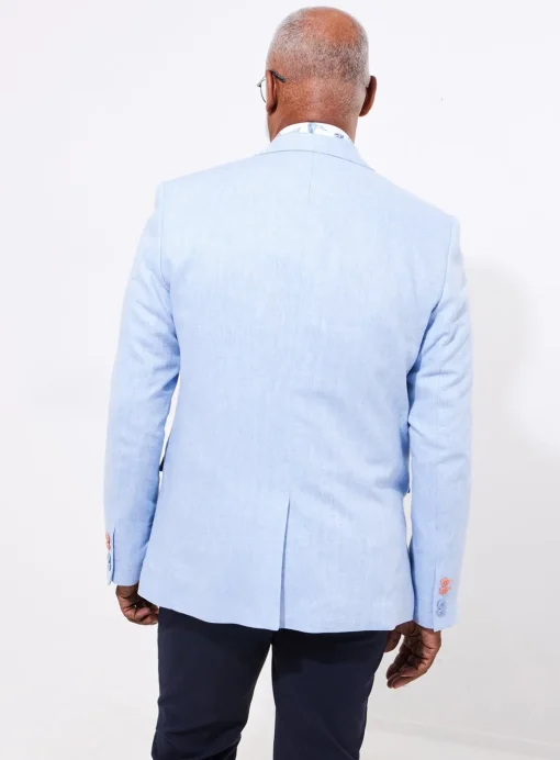 JOE BROWNS Tonal Linen Herringbone Blazer 40R
