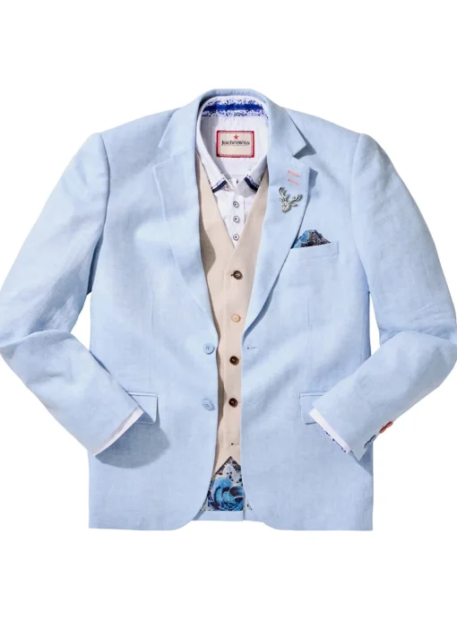 JOE BROWNS Tonal Linen Herringbone Blazer 40R