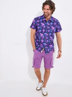 JOE BROWNS Vibrant Jellyfish Print Shirt M
