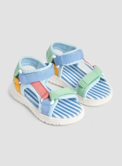 JOJO MAMAN BÉBÉ Adjustable Strap Sandals 4 Infant