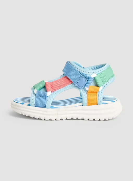 JOJO MAMAN BÉBÉ Adjustable Strap Sandals 4 Infant
