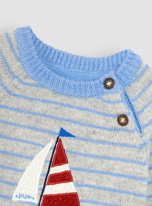 JOJO MAMAN BÉBÉ Boat Jumper 6-7 Years