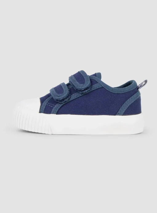 JOJO MAMAN BÉBÉ Canvas Trainers 5 Infant