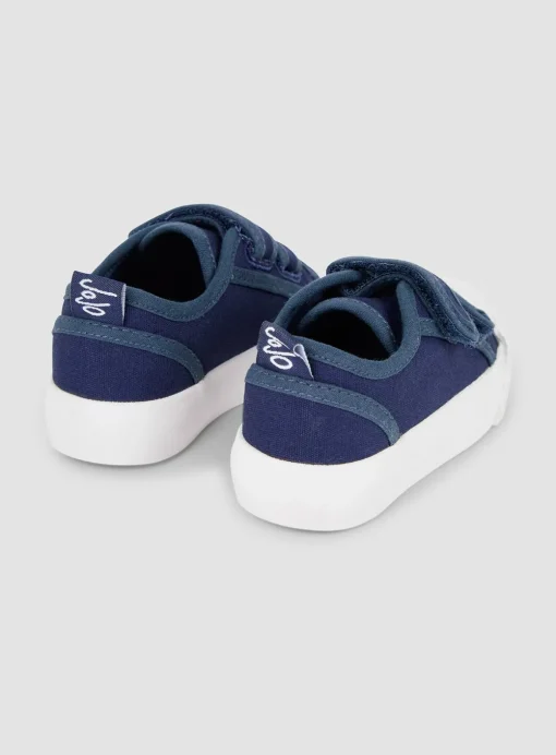 JOJO MAMAN BÉBÉ Canvas Trainers 5 Infant