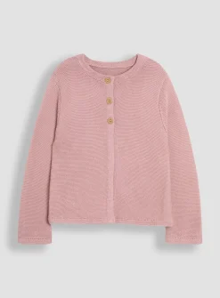 JOJO MAMAN BÉBÉ Classic Cotton Cardigan Up To 3 mths