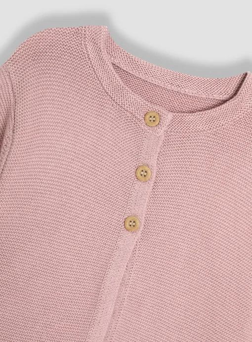 JOJO MAMAN BÉBÉ Classic Cotton Cardigan Up To 3 mths