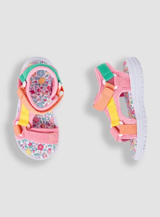 JOJO MAMAN BÉBÉ Colour Block Sandal 4 Infant