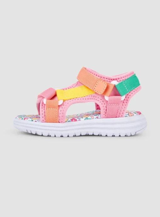 JOJO MAMAN BÉBÉ Colour Block Sandal 4 Infant