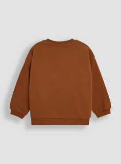 JOJO MAMAN BÉBÉ Dino Boucle Sweatshirt Up To 3 mths