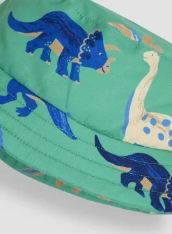 JOJO MAMAN BÉBÉ Dinosaur Bucket Sun Hat 0-6 Months