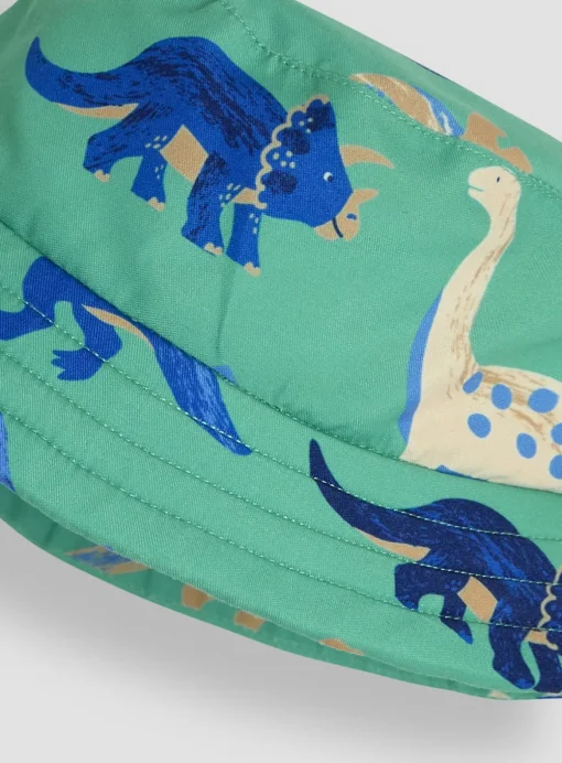 JOJO MAMAN BÉBÉ Dinosaur Bucket Sun Hat 0-6 Months