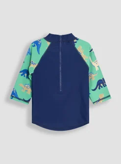 JOJO MAMAN BÉBÉ Dinosaur Sun Protection Rash Vests 6-12 months