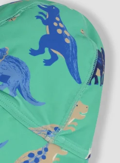 JOJO MAMAN BÉBÉ Dinosaur Sun Protection Hat 0-12 Months