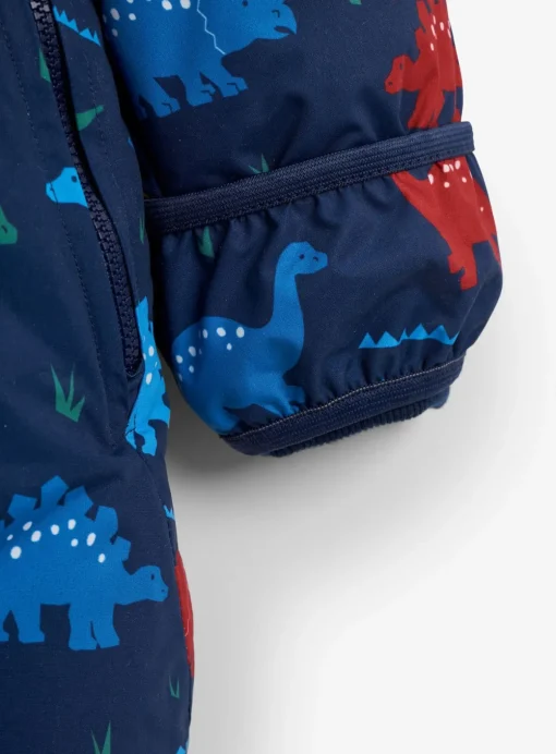JOJO MAMAN BÉBÉ Dinosaur Waterproof Fleece Lined All In One Up To 3 mths