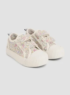 JOJO MAMAN BÉBÉ Double Strap Canvas Trainers 6 Infant