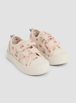 JOJO MAMAN BÉBÉ Double Strap Canvas Trainers 3 Infant