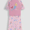 JOJO MAMAN BÉBÉ Mermaid 2 Piece Sun Protection Suit 2-3 Years