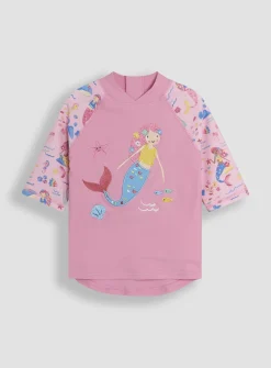 JOJO MAMAN BÉBÉ Mermaid 2 Piece Sun Protection Suit 2-3 Years