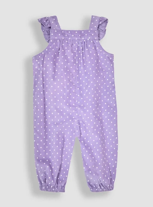 JOJO MAMAN BÉBÉ Mouse Applique Cord Dungarees & Top Set 18-24 months
