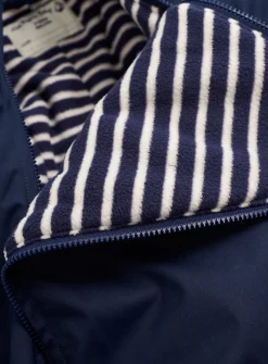 JOJO MAMAN BÉBÉ Navy Waterproof Fleece Lined All In One Up To 3 mths