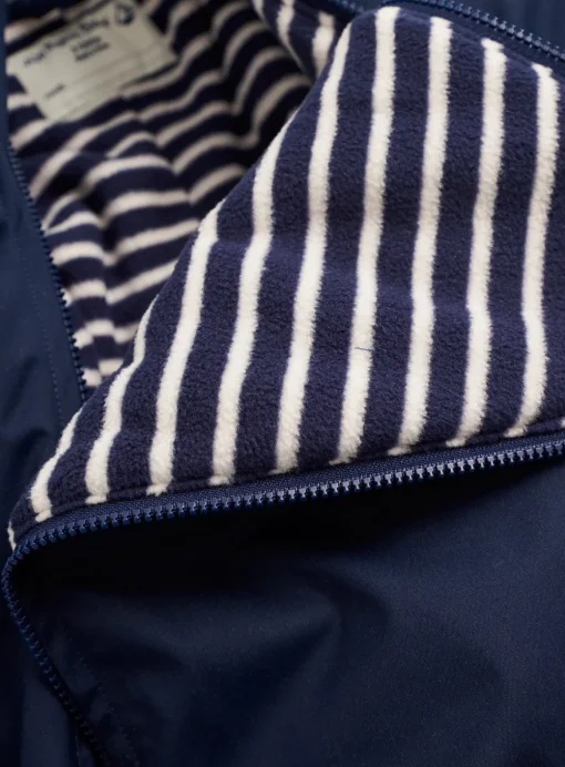JOJO MAMAN BÉBÉ Navy Waterproof Fleece Lined All In One Up To 3 mths