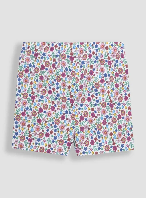 JOJO MAMAN BÉBÉ 2-Pack Floral Shorts 6-12 months