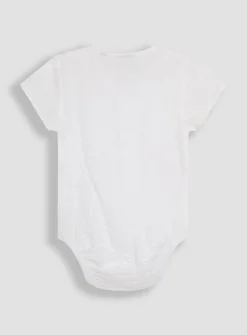 JOJO MAMAN BÉBÉ 2-Piece Cheesecloth Dungarees & Shirt Body Set Up To 3 mths