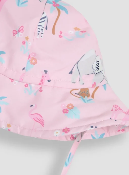 JOJO MAMAN BÉBÉ Safari Floppy Sun Hat 6-12 months