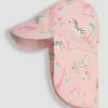 JOJO MAMAN BÉBÉ Safari Sun Protection Hat 0-12 Months