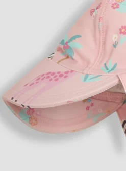 JOJO MAMAN BÉBÉ Safari Sun Protection Hat 0-12 Months