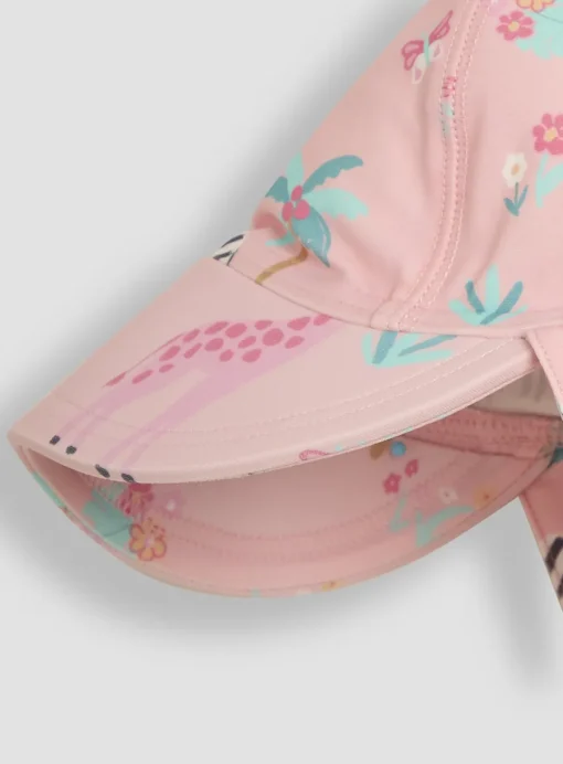 JOJO MAMAN BÉBÉ Safari Sun Protection Hat 0-12 Months