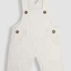 JOJO MAMAN BÉBÉ Seersucker Stripe Dungarees 3-6 months