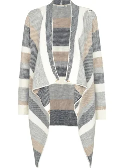 JOJO MAMAN BÉBÉ Stripe Maternity & Nursing Cardigan S
