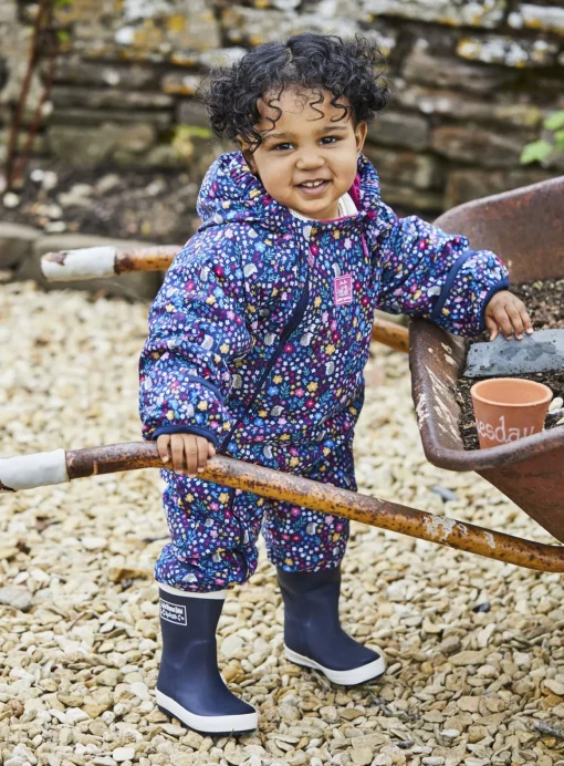 JOJO MAMAN BÉBÉ Woodland Waterproof Fleece Lined All In One Up To 3 mths