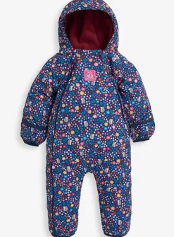 JOJO MAMAN BÉBÉ Woodland Waterproof Fleece Lined All In One Up To 3 mths