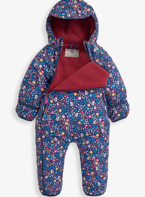 JOJO MAMAN BÉBÉ Woodland Waterproof Fleece Lined All In One Up To 3 mths