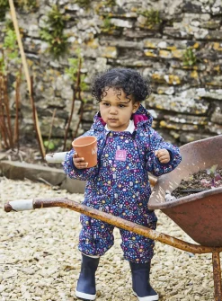 JOJO MAMAN BÉBÉ Woodland Waterproof Fleece Lined All In One Up To 3 mths