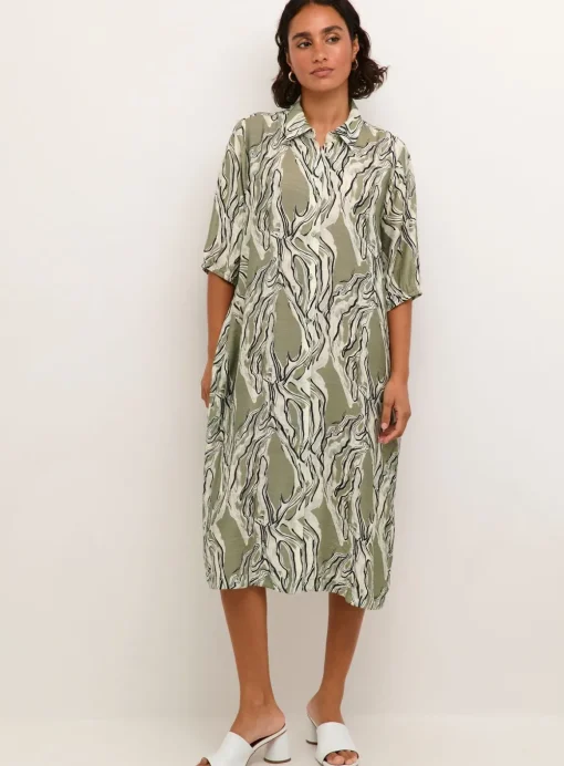 KAFFE Elino Knee Length Shirt Dress 8